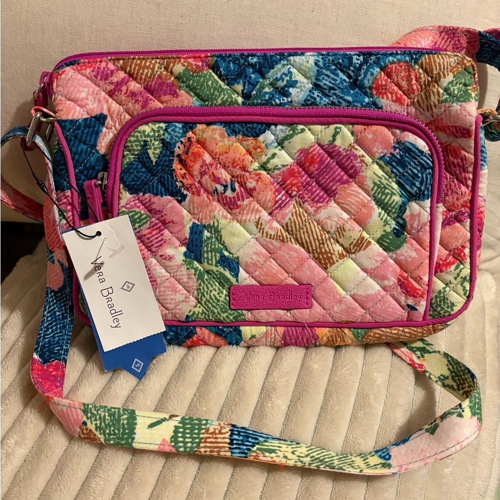 Vera Bradley Colorful Quilted Crossbody Bag